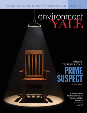 Environment Yale Spring 2008 cover