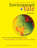 Environment Yale Spring 2003 cover image